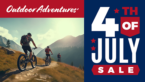 Outdoor Adventures 4th of July Sale