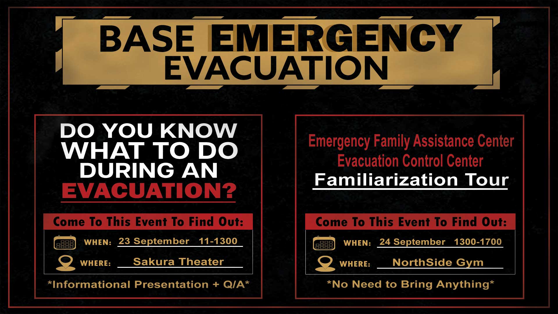 EEP Training - Familiarization Tour