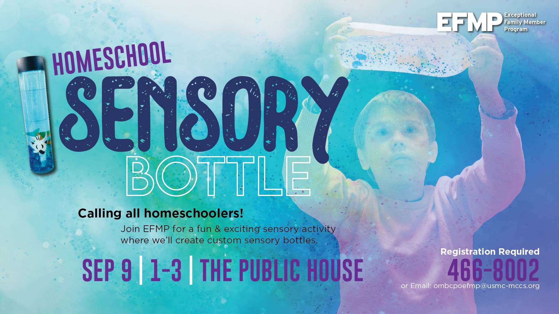 Homeschool Sensory Bottle