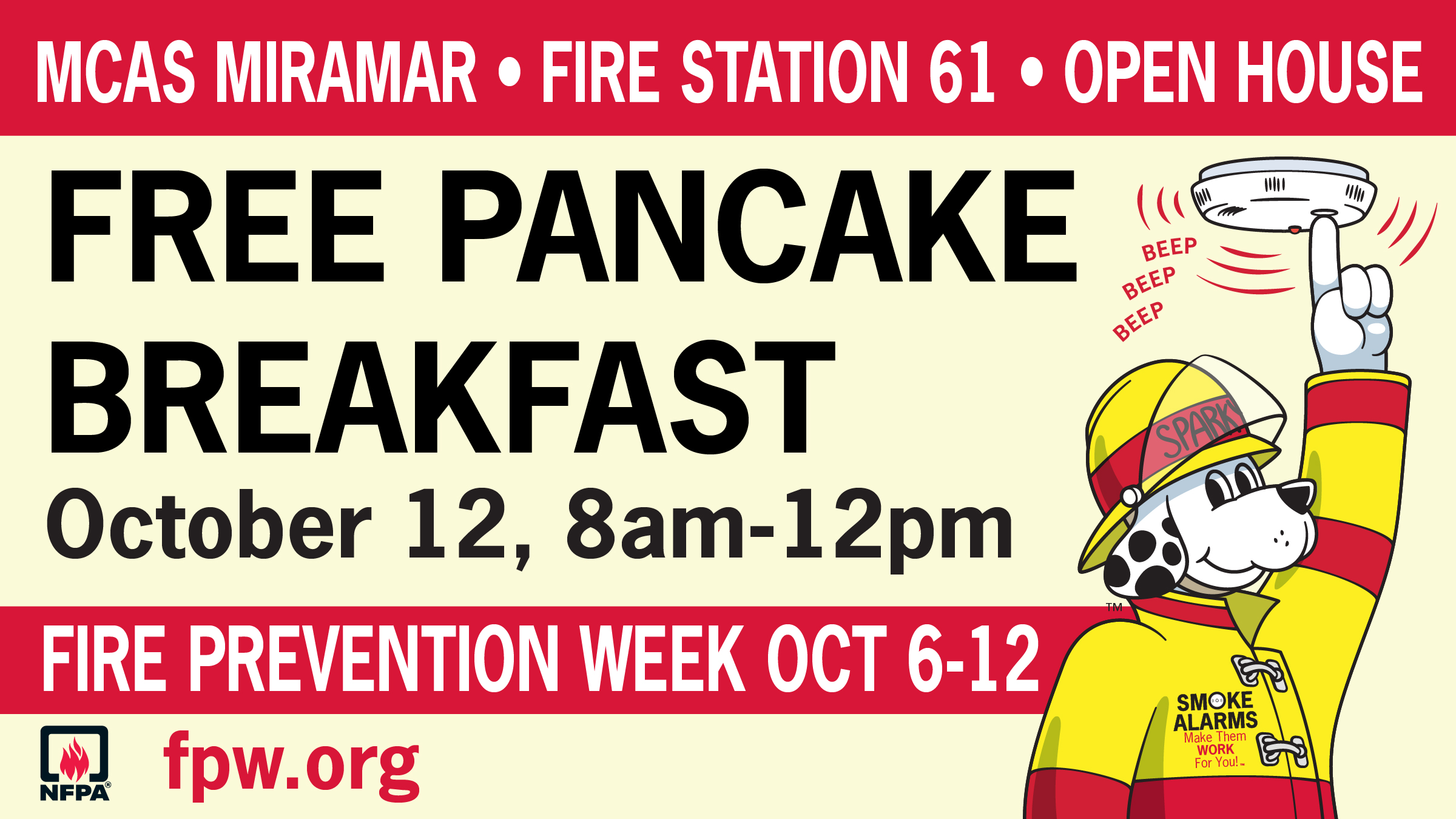 Fire Prevention Week & Pancake Breakfast