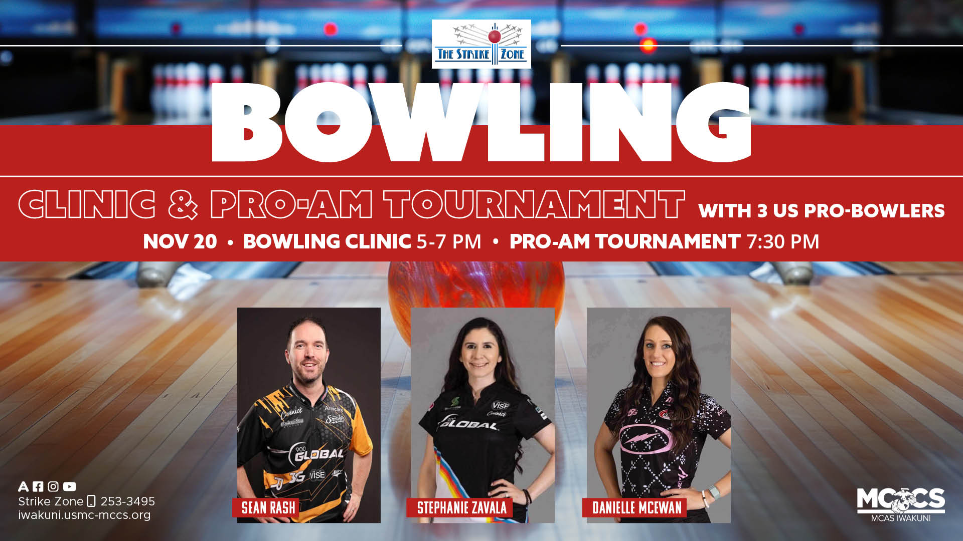 Bowling Clinic and Pro-Am Tournament