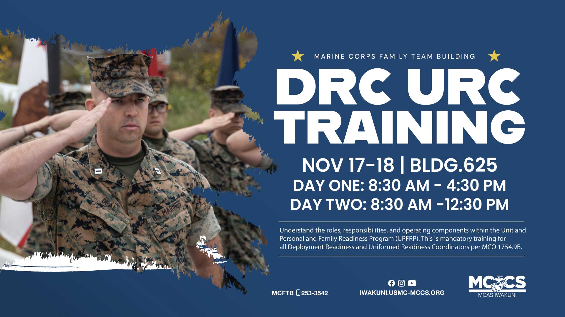 Uniformed Readiness Coordinator (URC) Training