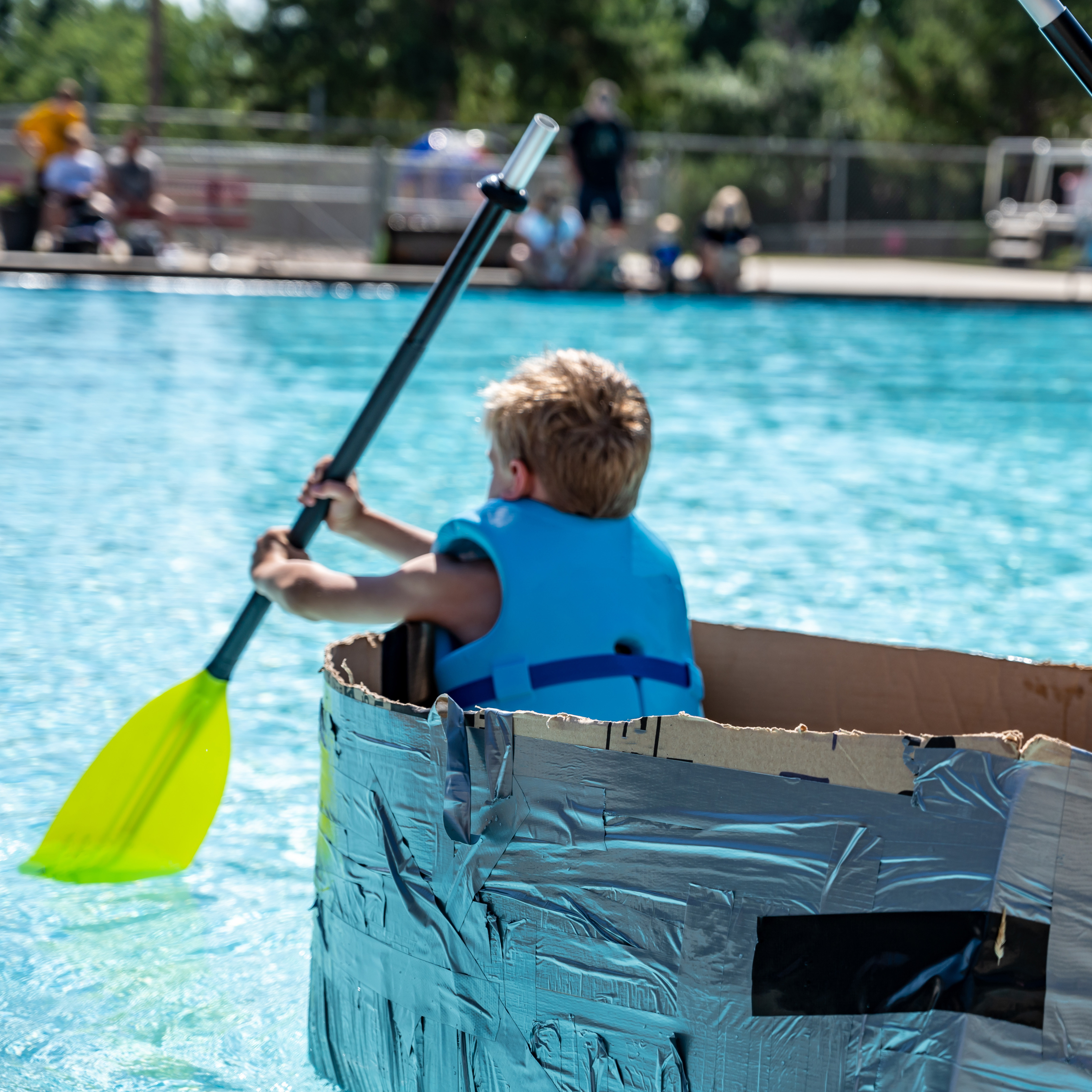 MCCS Cardboard Regatta Boat Race