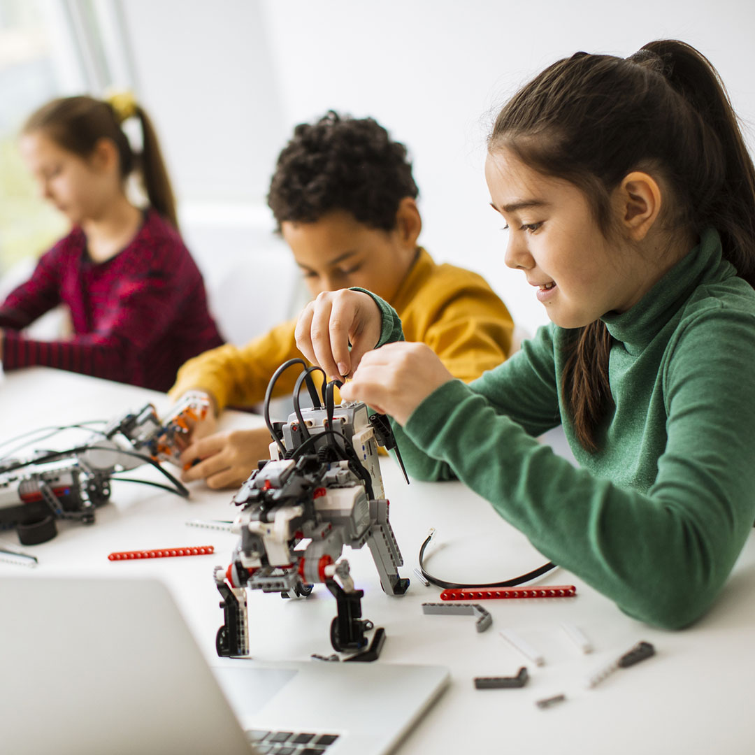 STEM TGR Learning Robotics Class using LEGO Education SPIKE Prime