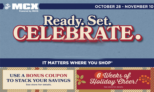 MCX Ready. Set. Celebrate.